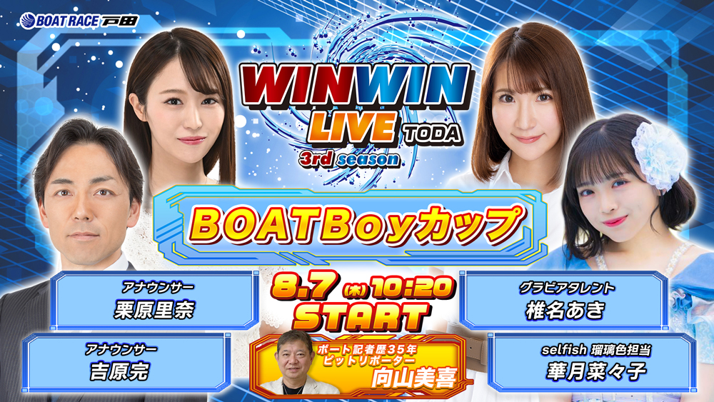 Youtube WINWINLIVE戸田