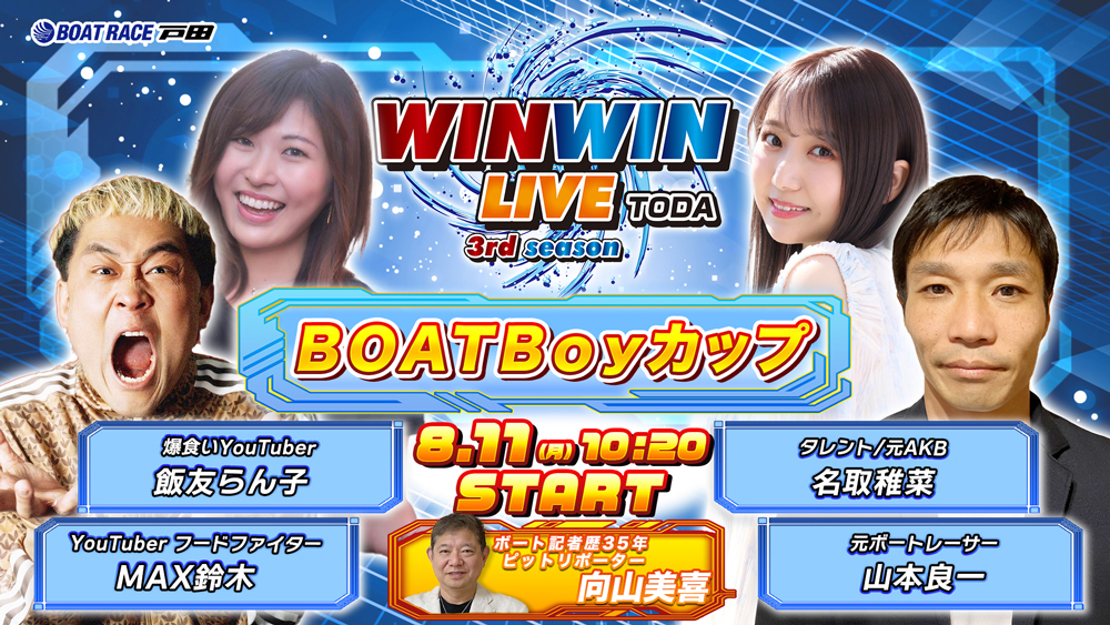 Youtube WINWINLIVE戸田